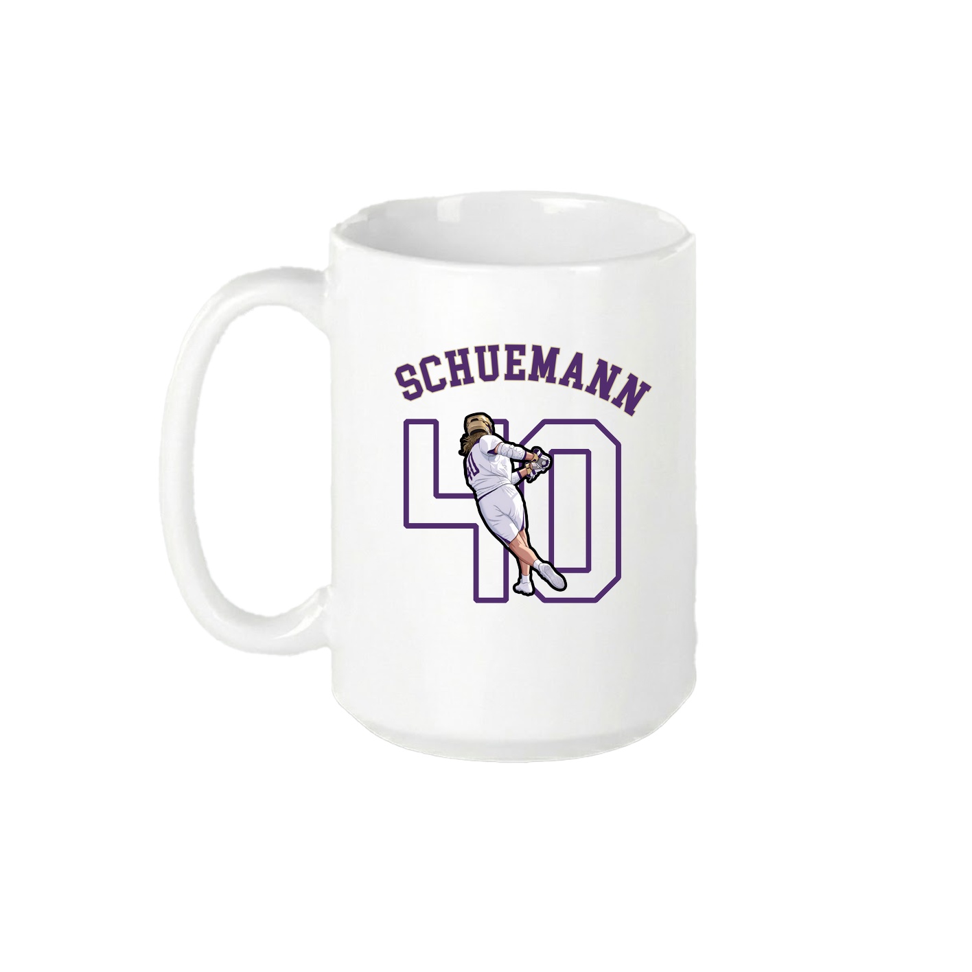 15oz Coffee Mug — Shirsey Arch in White