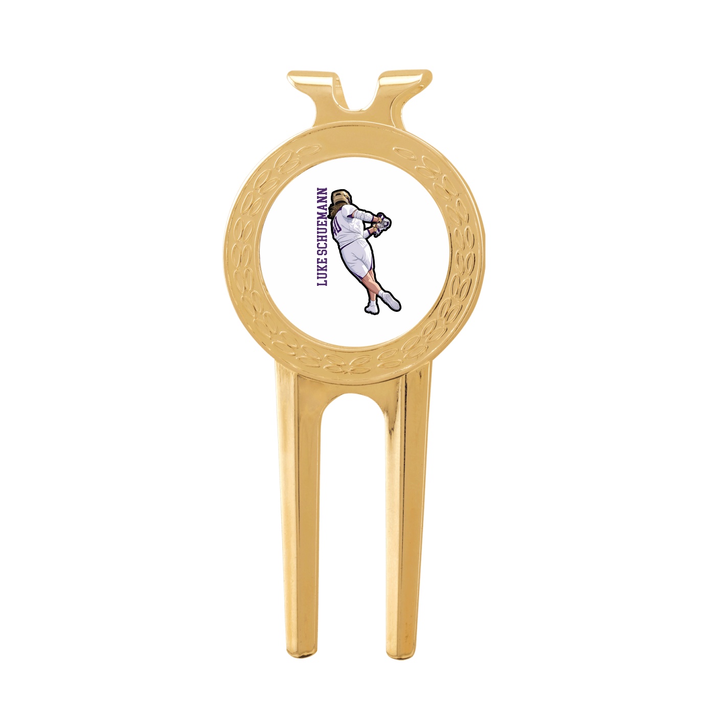 Divot Tool with Ball Marker — Name Vertical in Classic