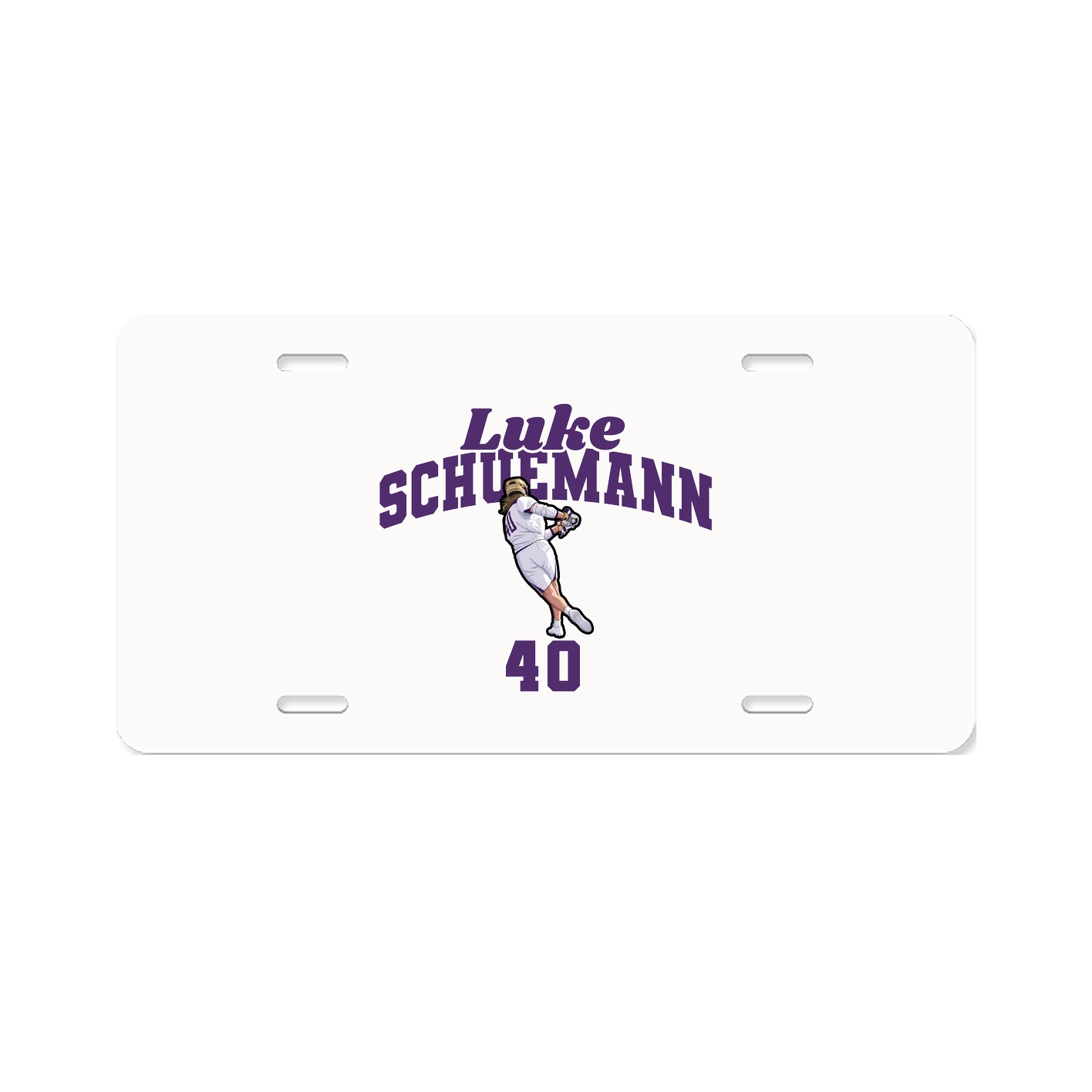 License Plate — Signature Arch in Classic