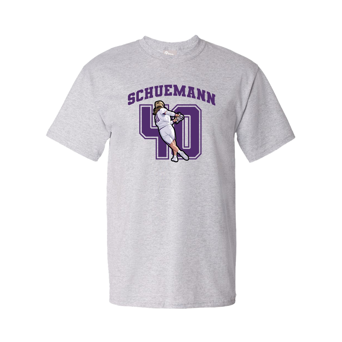Tee — Number in Grey