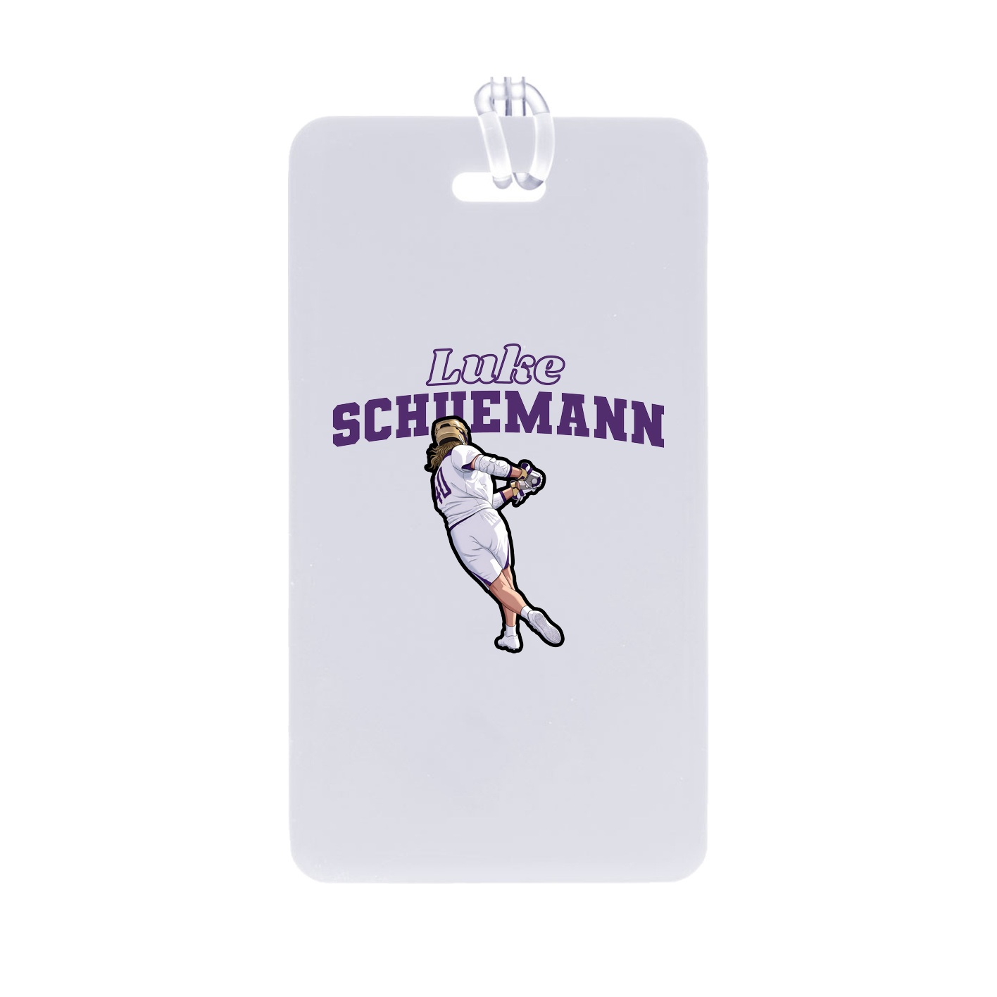 Bag Tag — Name Arch in Classic