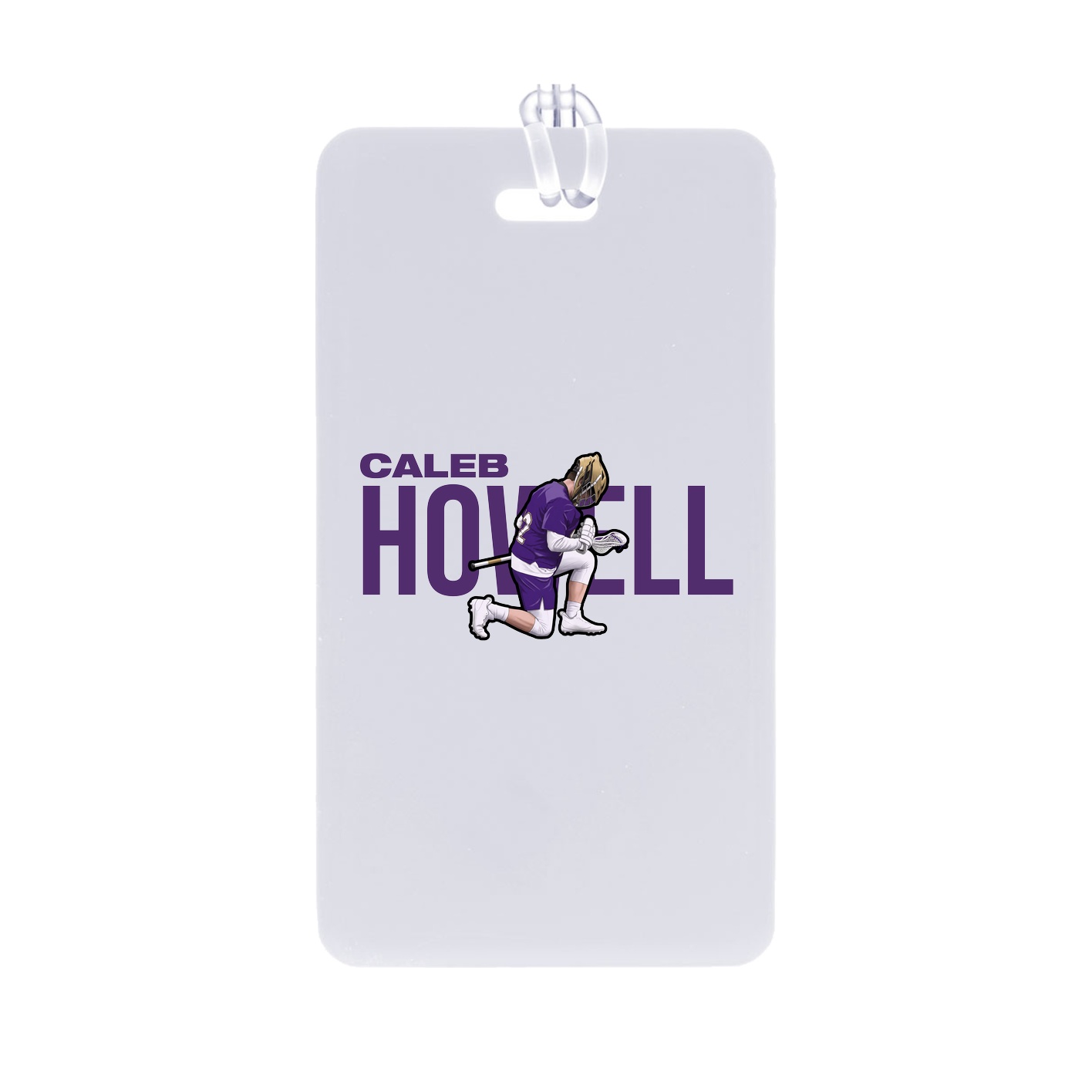 Bag Tag — Player Name in Classic