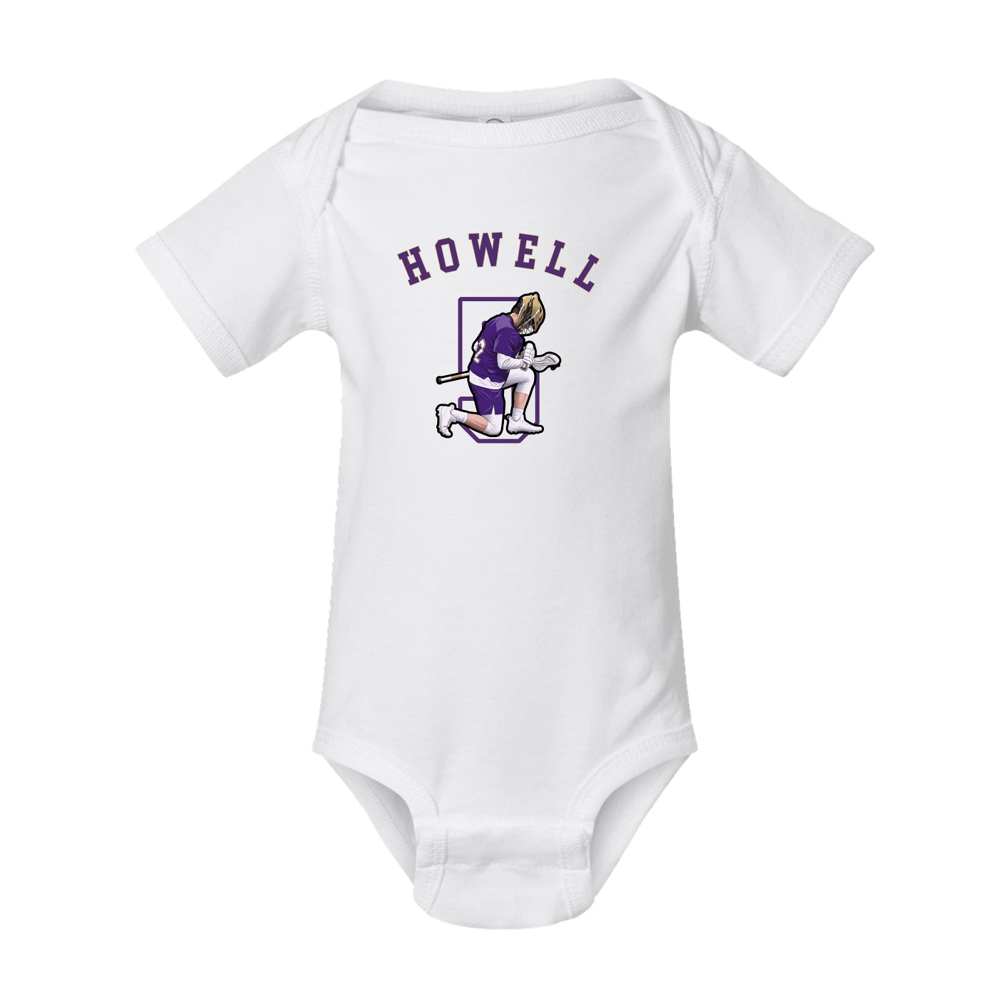 Baby Onesie — Shirsey Arch in White