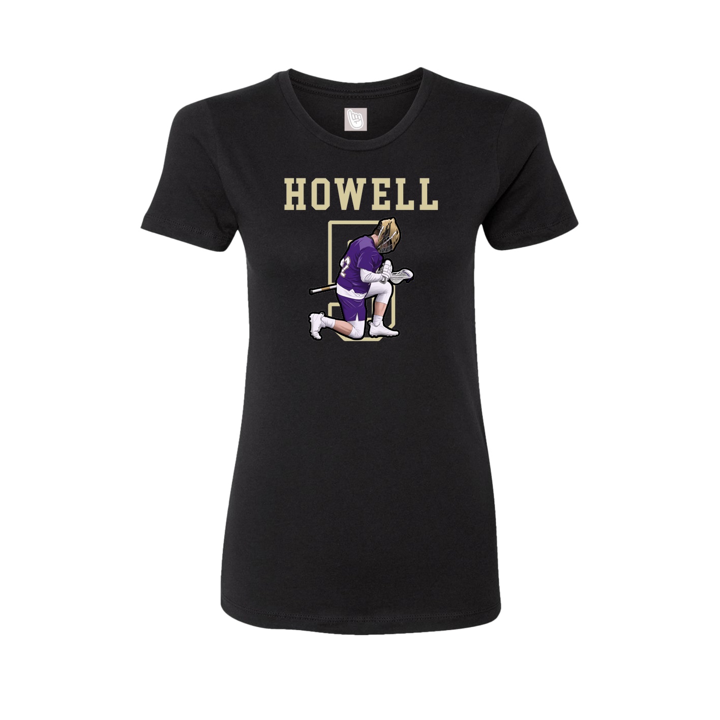 Fitted Women's Tee — Shirsey in Black