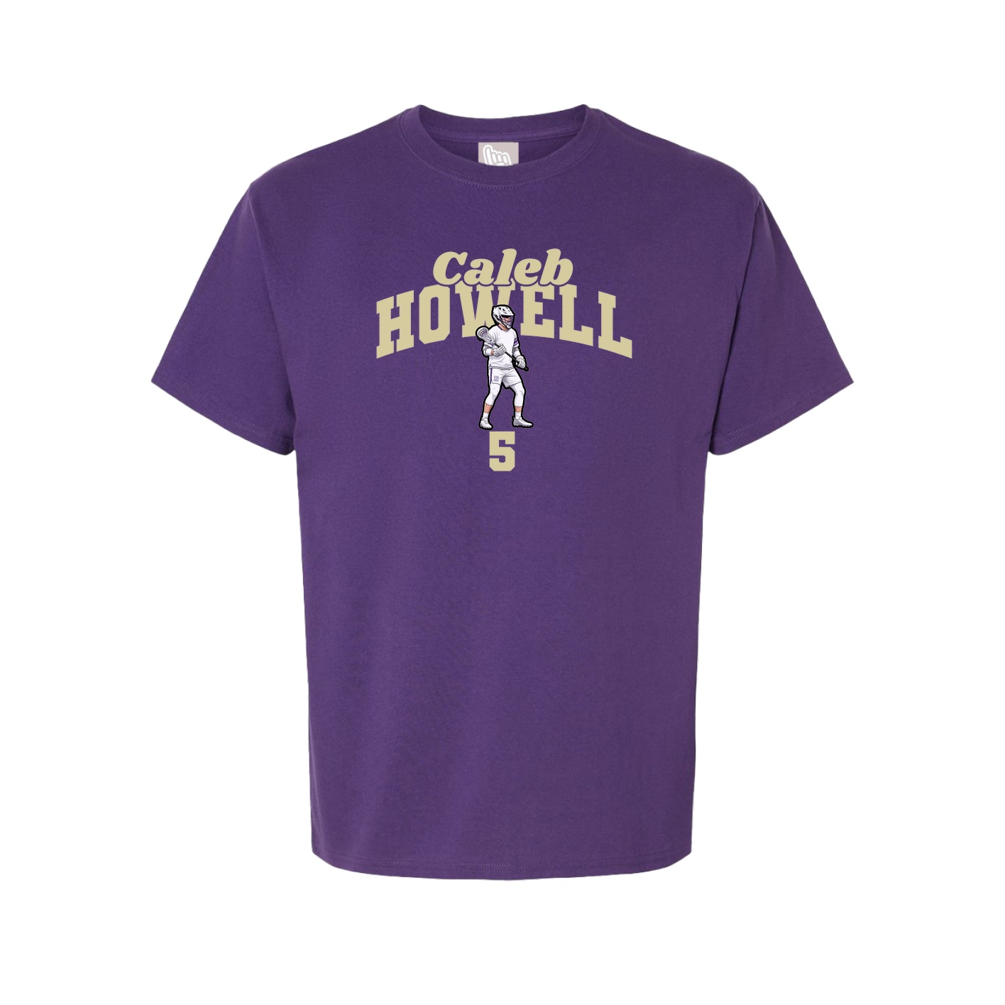 Youth Tee — Signature Arch in Purple