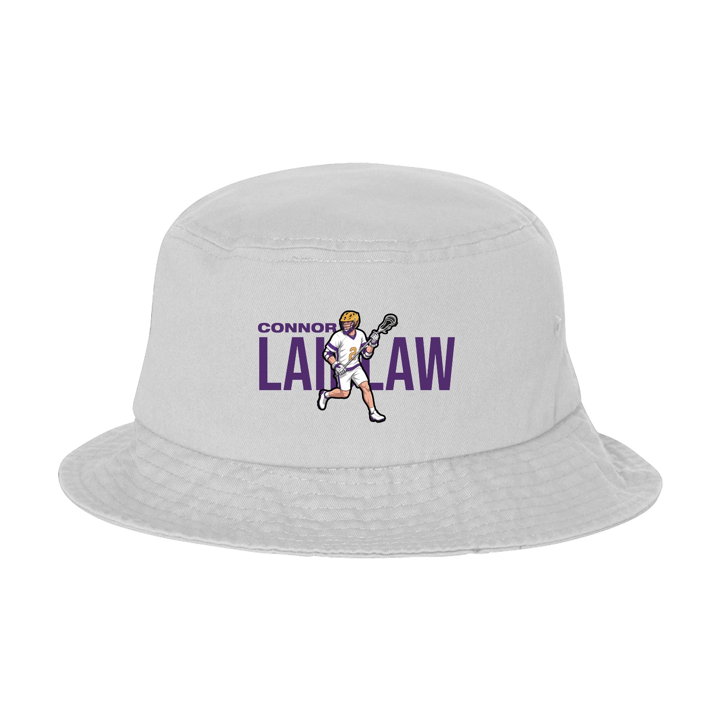 Bucket Cap — Player Name in White
