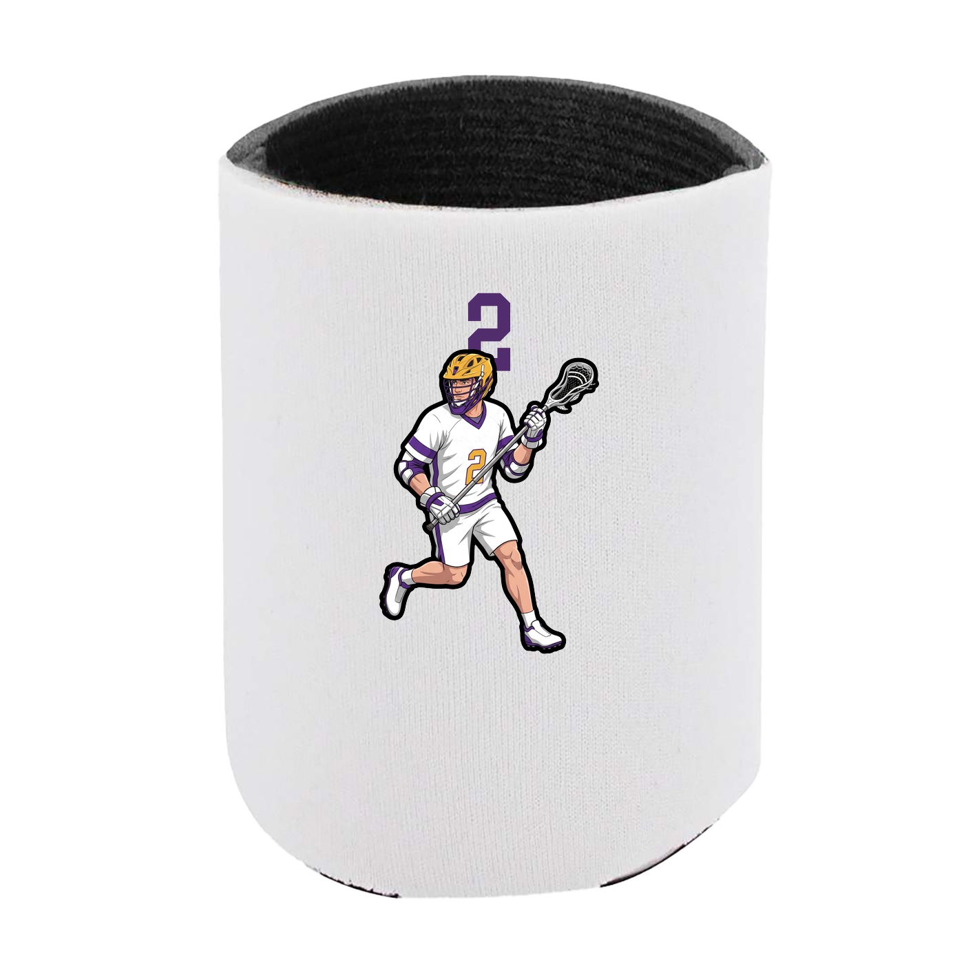 Can Holder — Number Top in White
