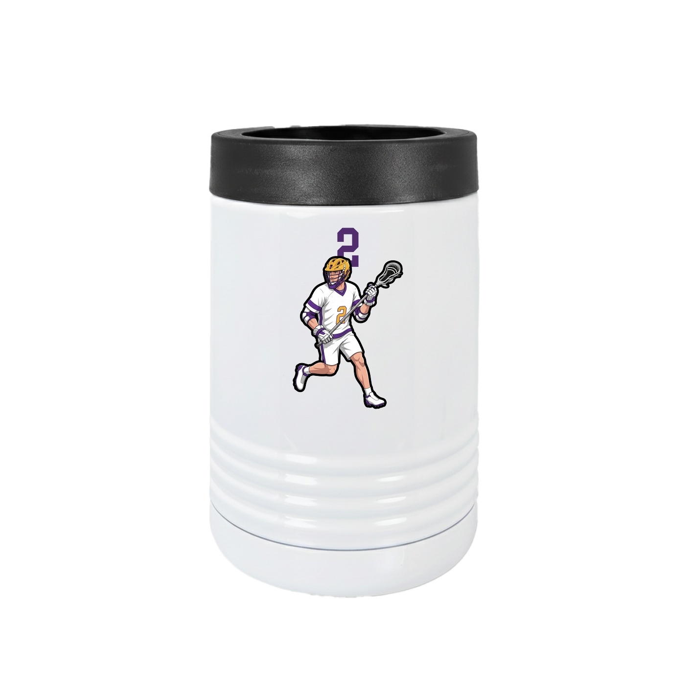 Beverage Holder — Number Top in White