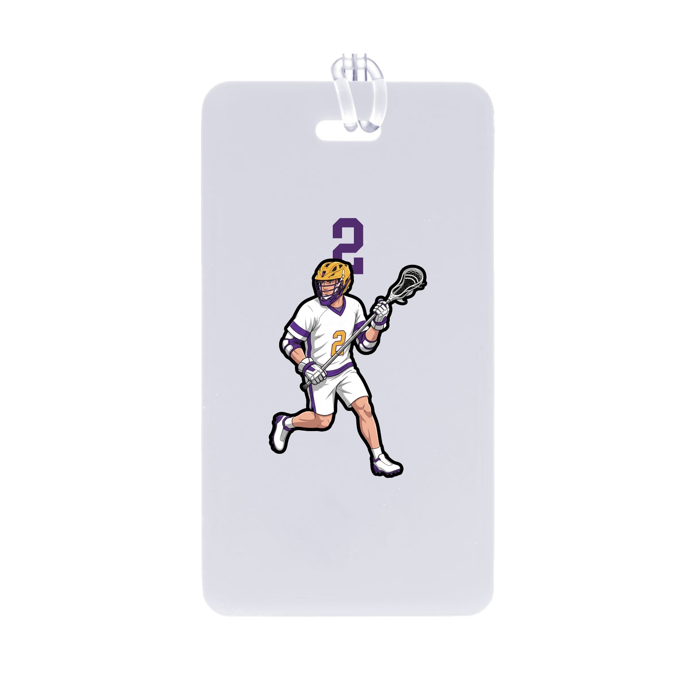 Bag Tag — Number Top in Classic