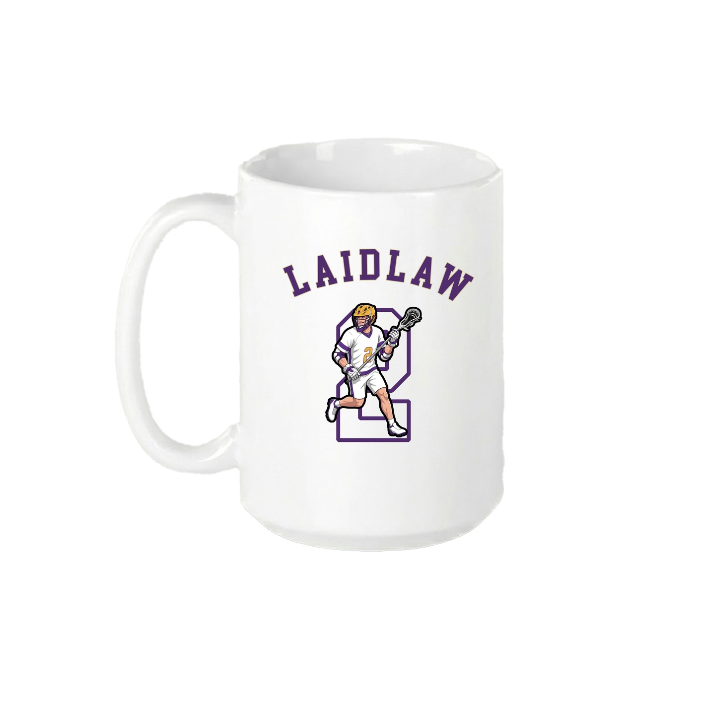 15oz Coffee Mug — Shirsey Arch in White