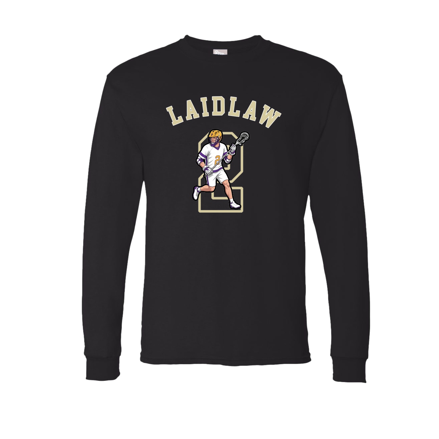 Long Sleeve Tee — Shirsey Arch in Black