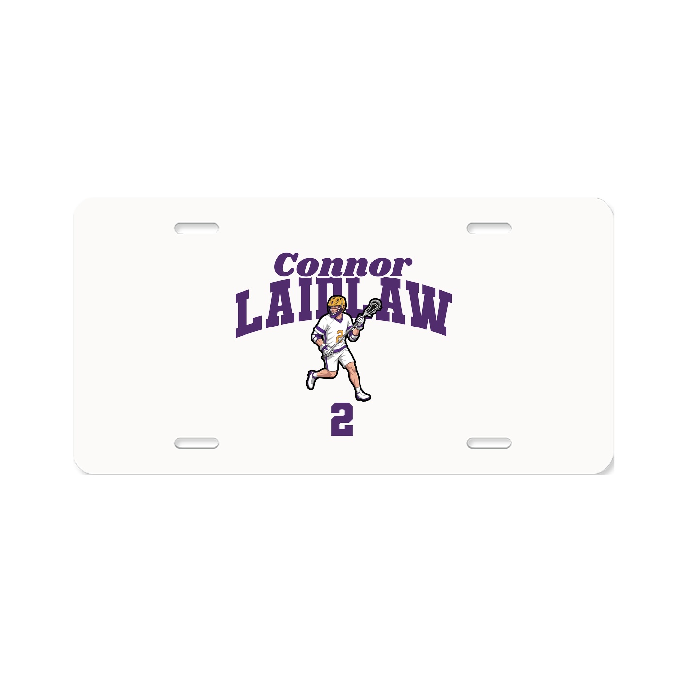 License Plate — Signature Arch in Classic