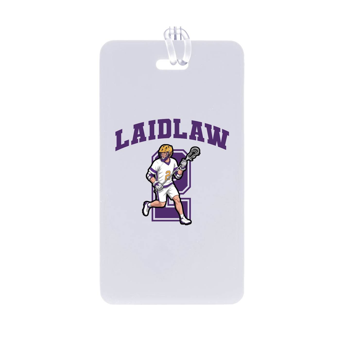 Bag Tag — Number in Classic