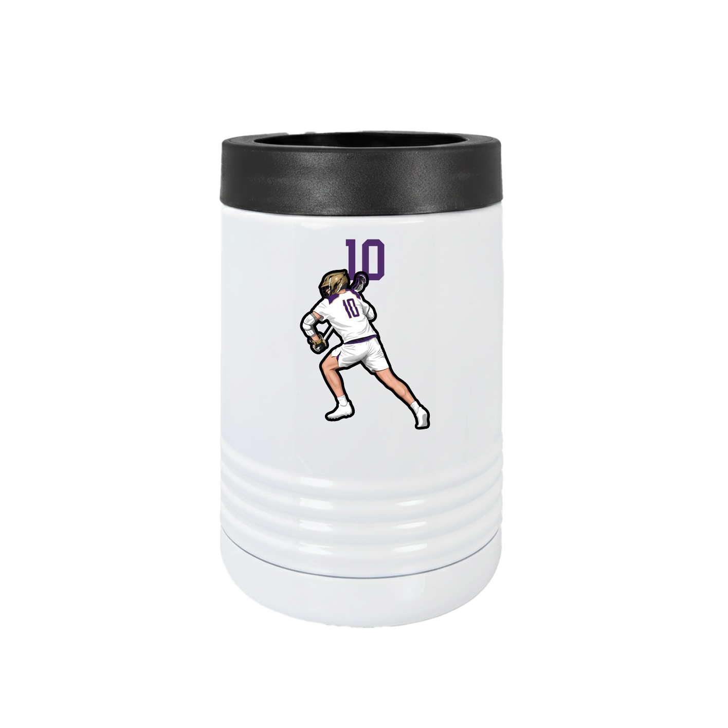 Beverage Holder — Number Top in White