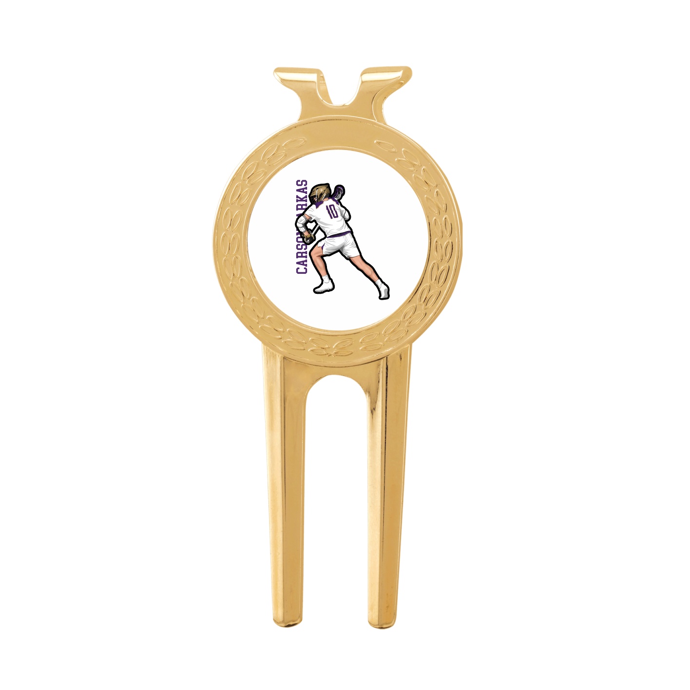 Divot Tool with Ball Marker — Name Vertical in Classic