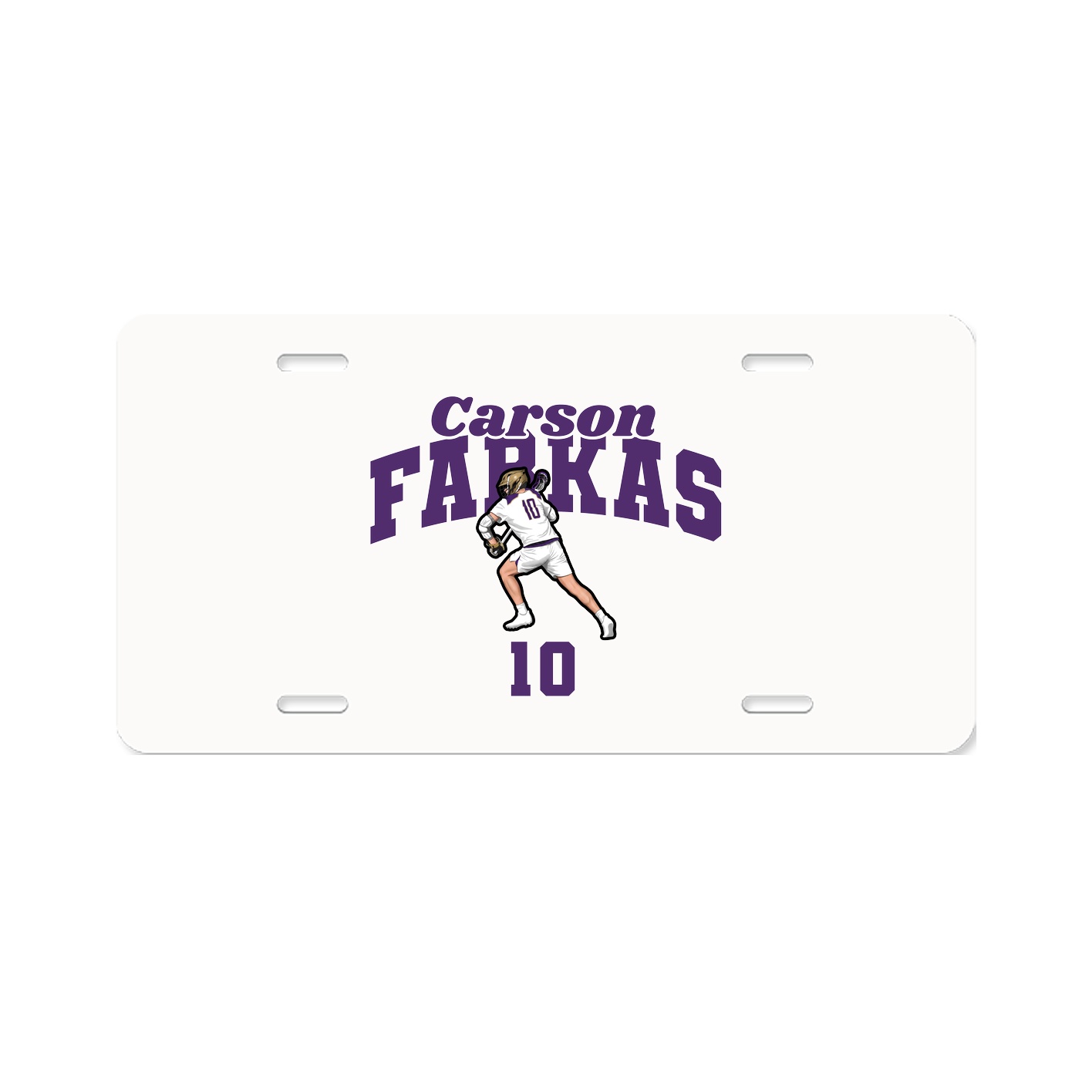 License Plate — Signature Arch in Classic