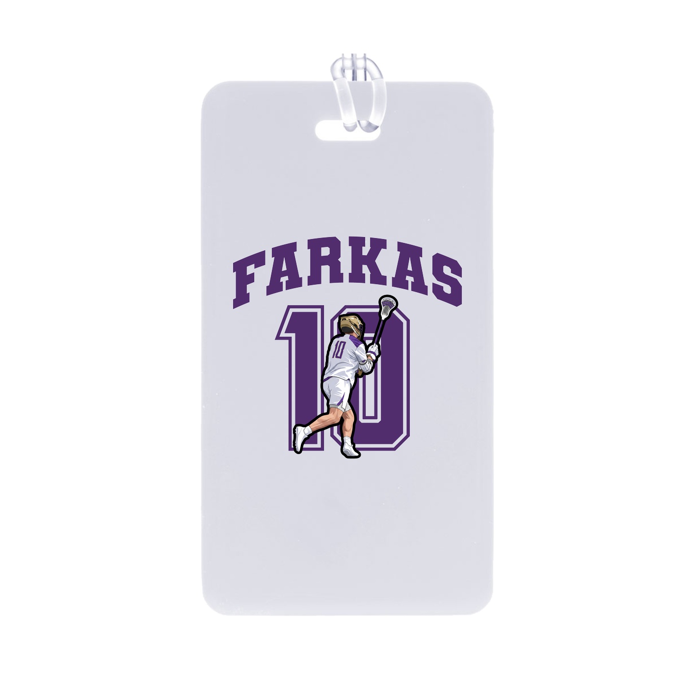 Bag Tag — Number in Classic