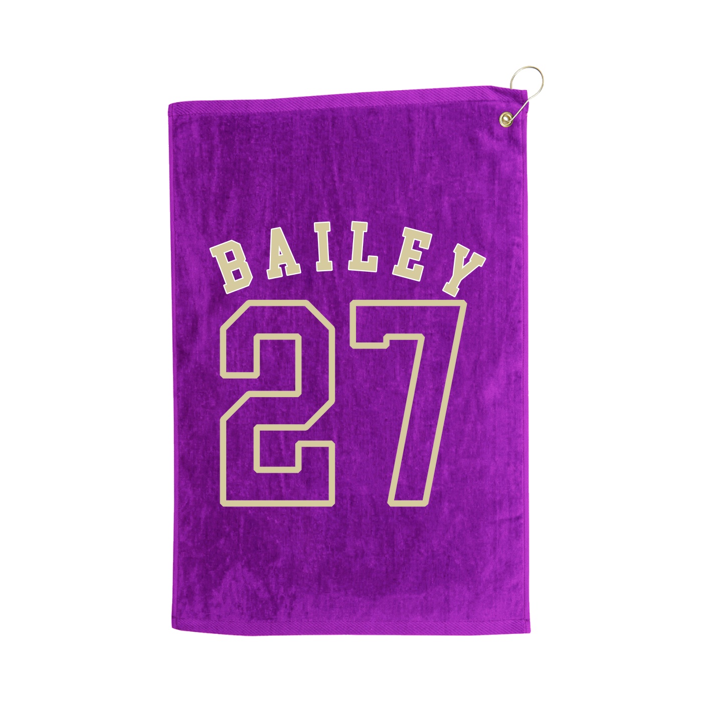 Golf Towel — Shirsey Arch in Purple