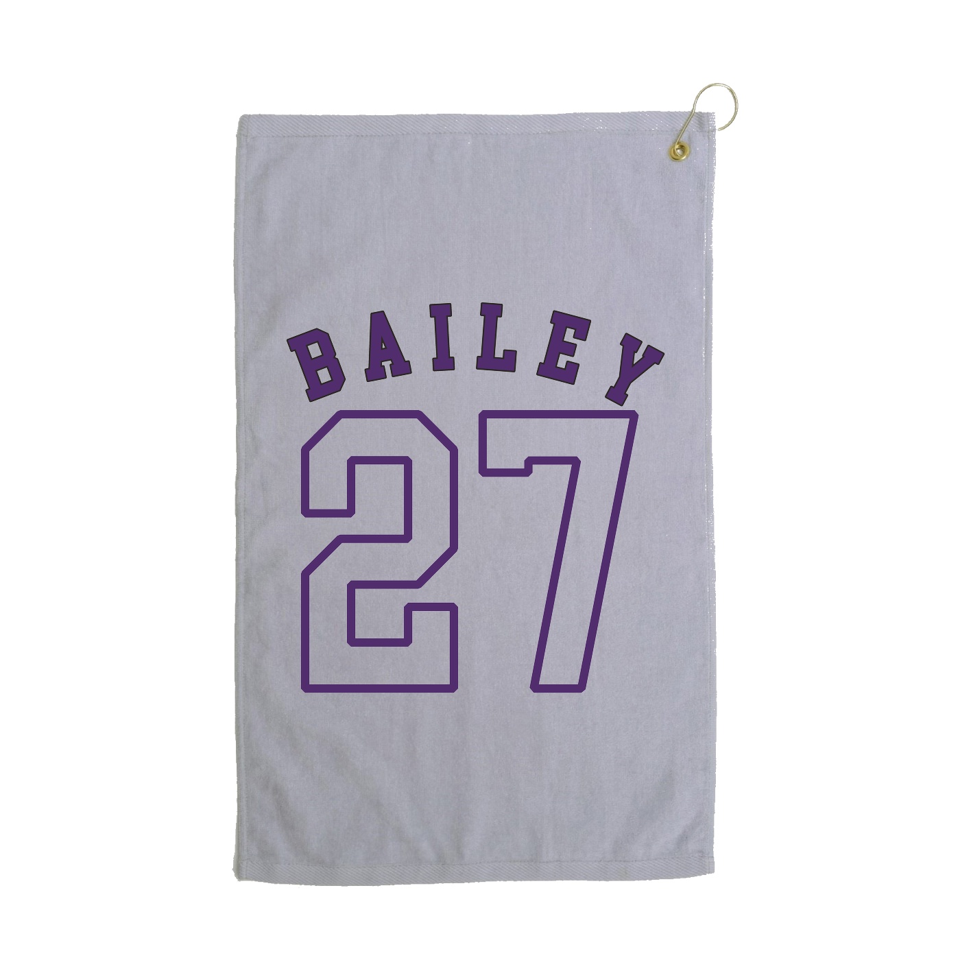 Golf Towel — Shirsey Arch in Grey