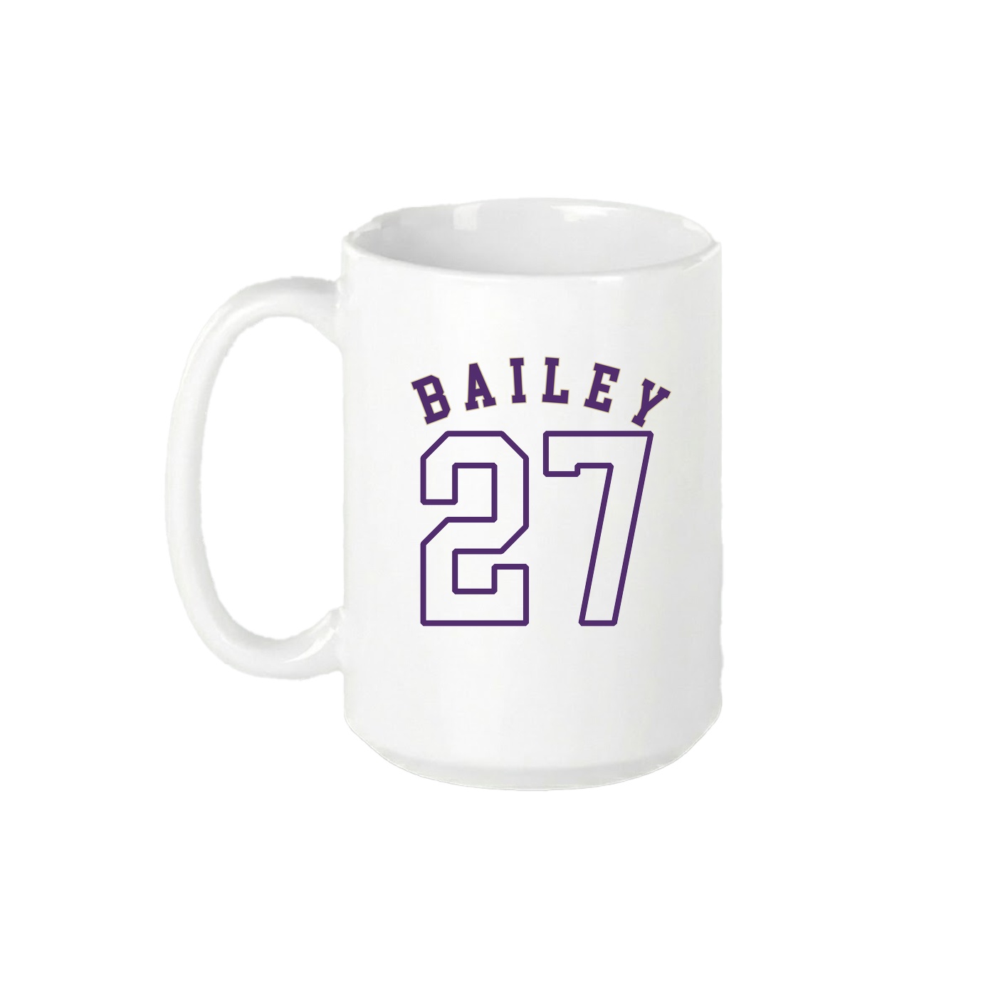 15oz Coffee Mug — Shirsey Arch in White