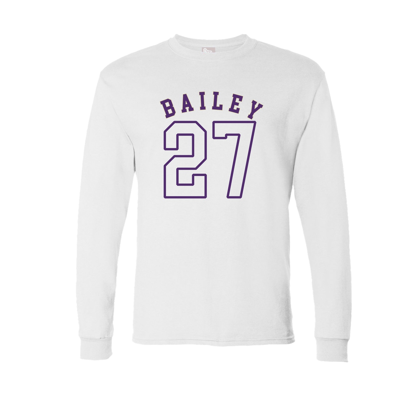 Long Sleeve Tee — Shirsey Arch in White