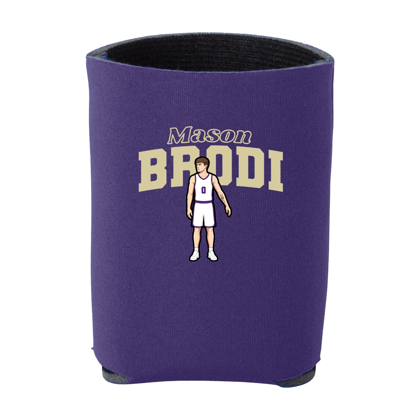 Can Holder — Name Arch in Purple