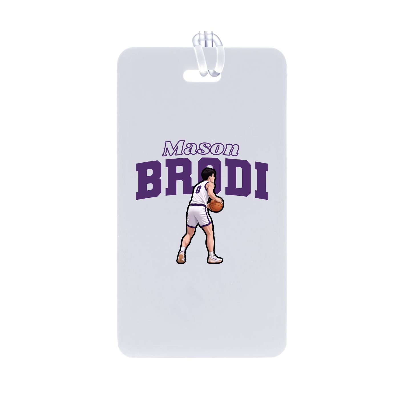 Bag Tag — Name Arch in Classic