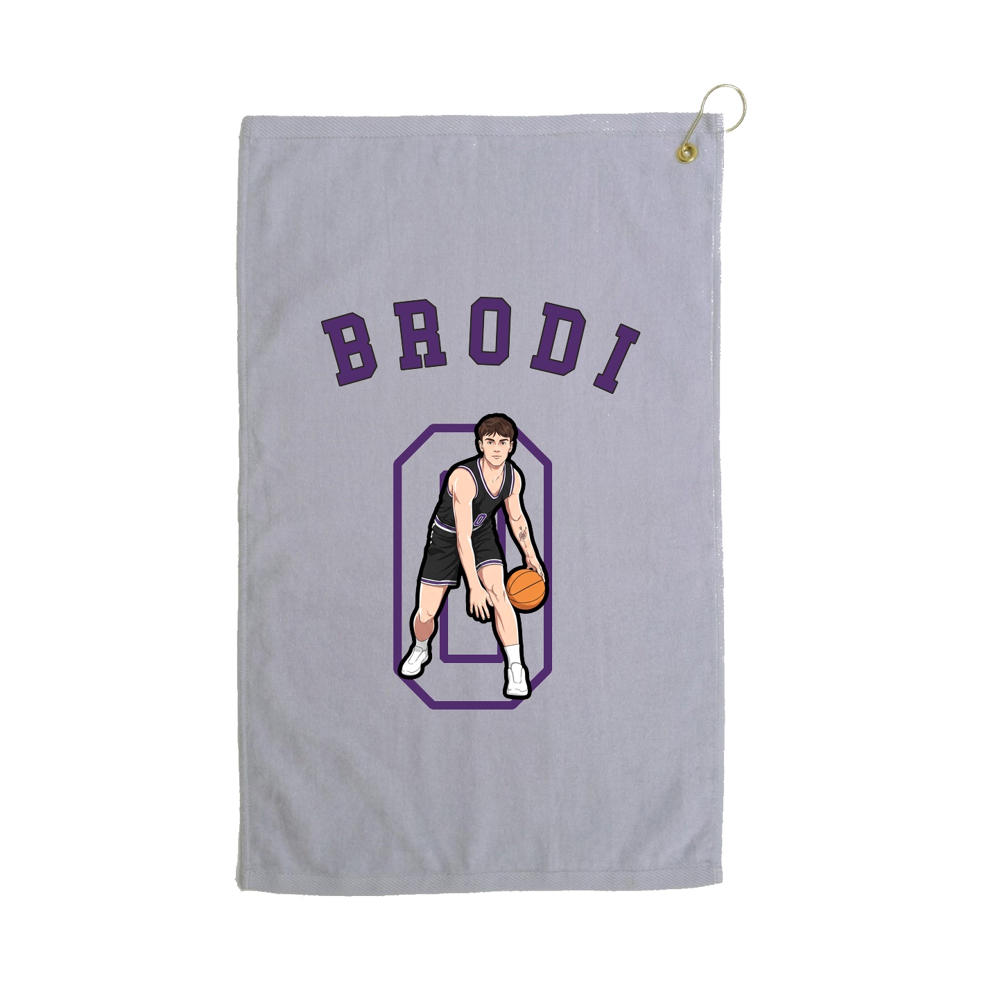 Golf Towel — Shirsey Arch in Grey