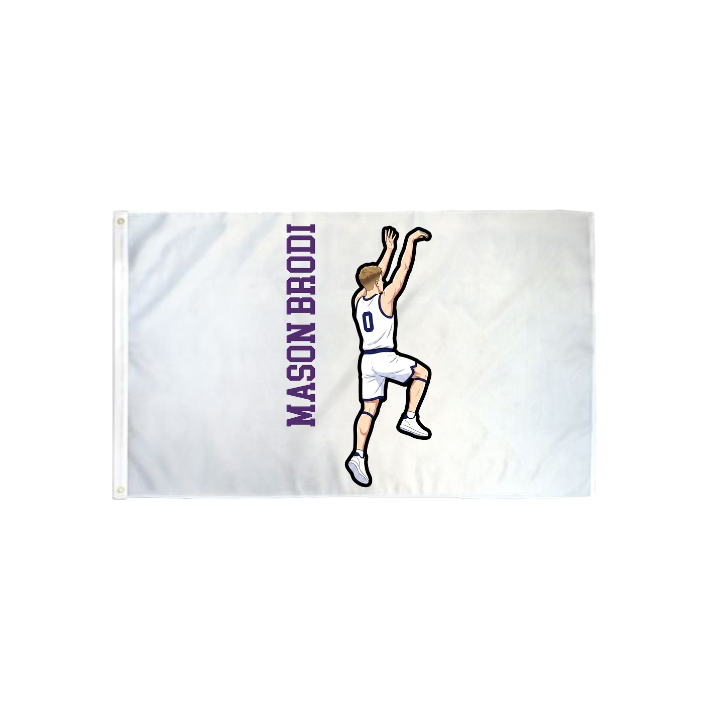 3x5 Flag — Name Vertical in Classic