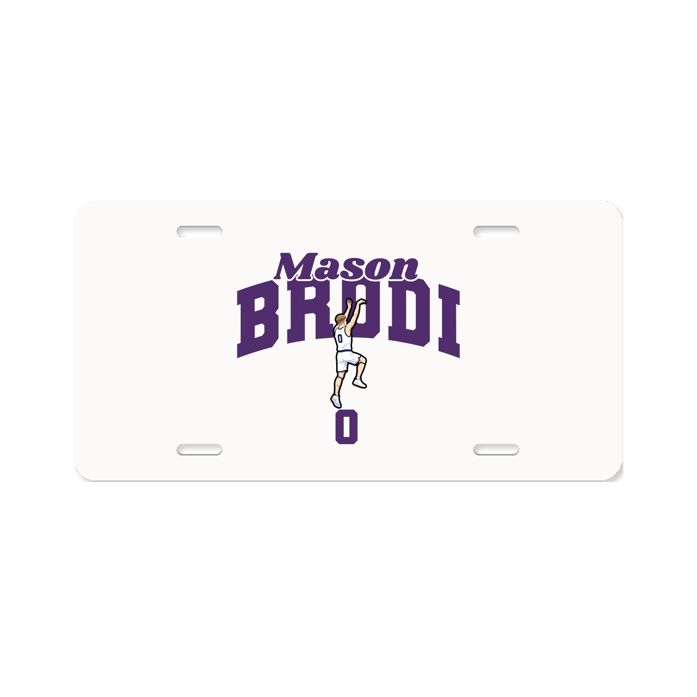 License Plate — Signature Arch in Classic