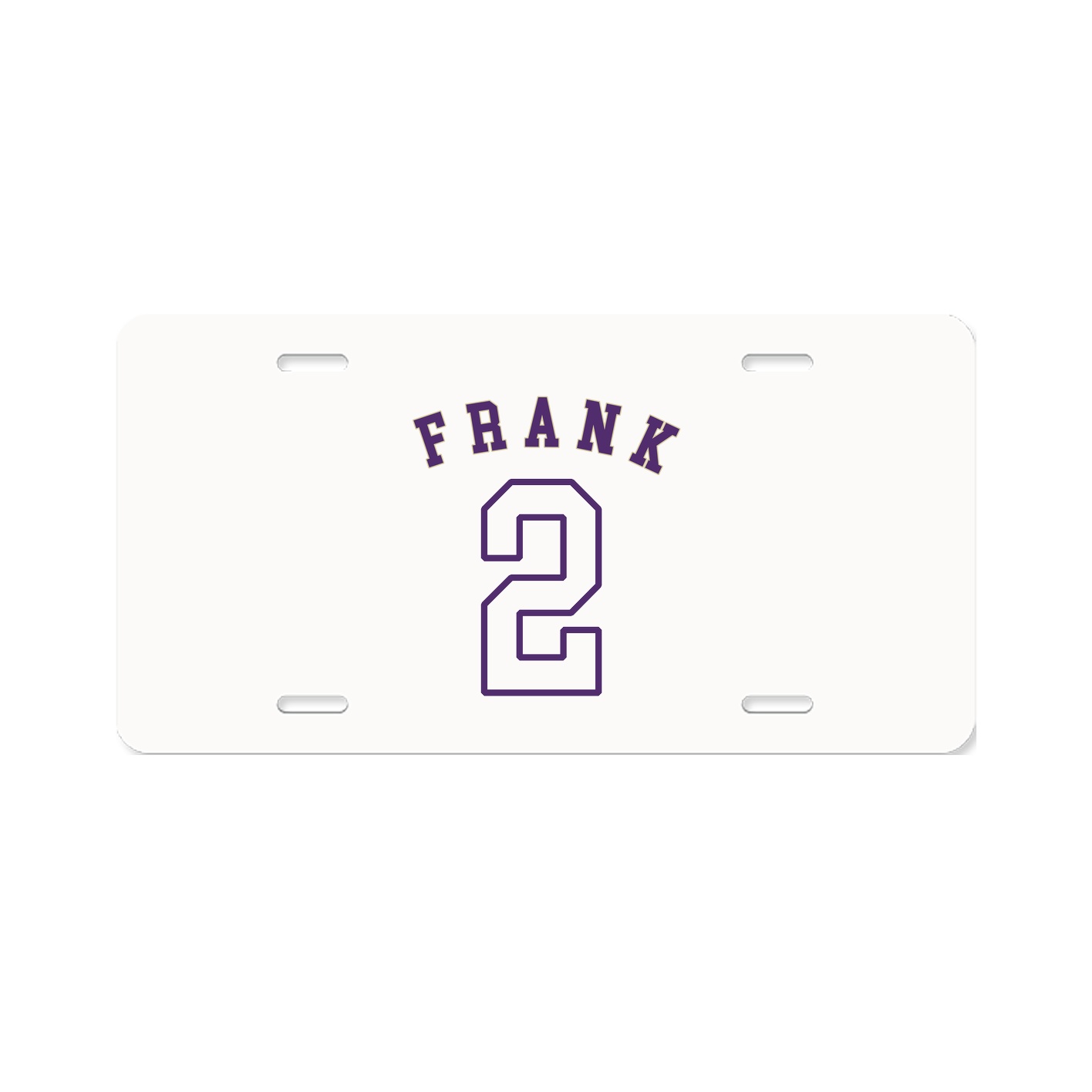 License Plate — Shirsey Arch in Classic
