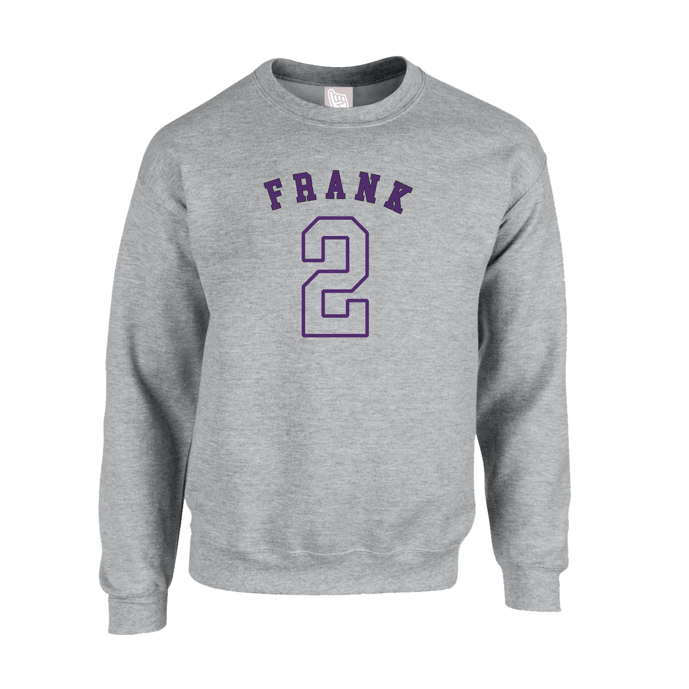 Fleece Crew — Shirsey Arch in Grey
