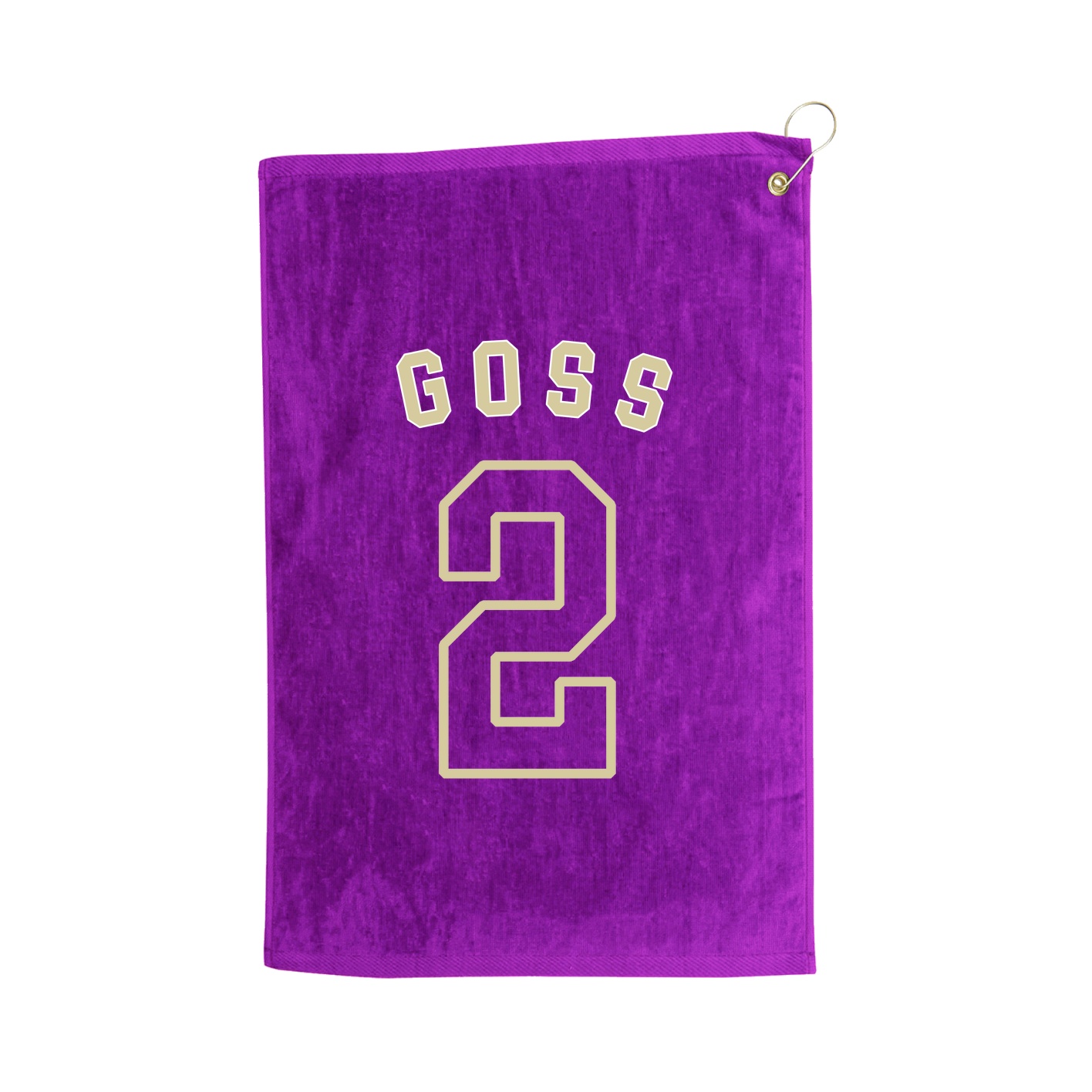 Golf Towel — Shirsey Arch in Purple