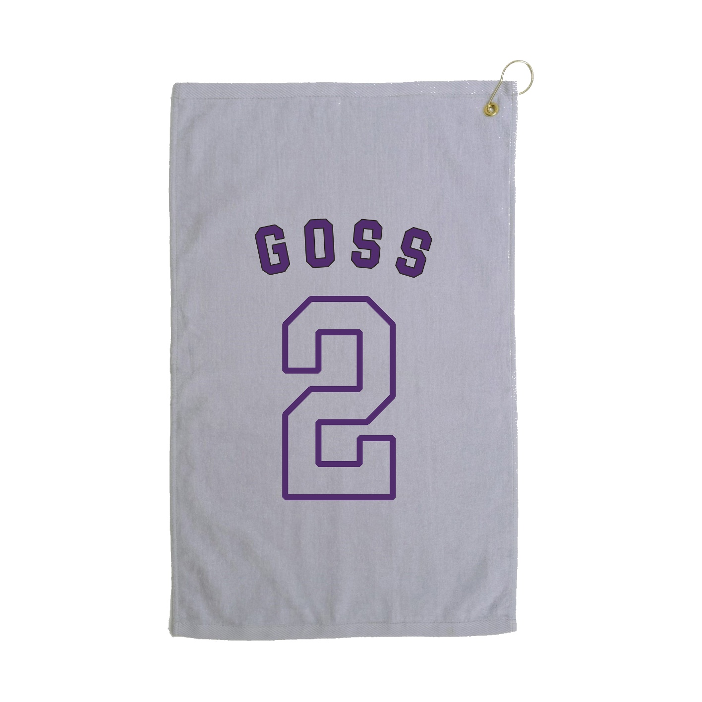 Golf Towel — Shirsey Arch in Grey