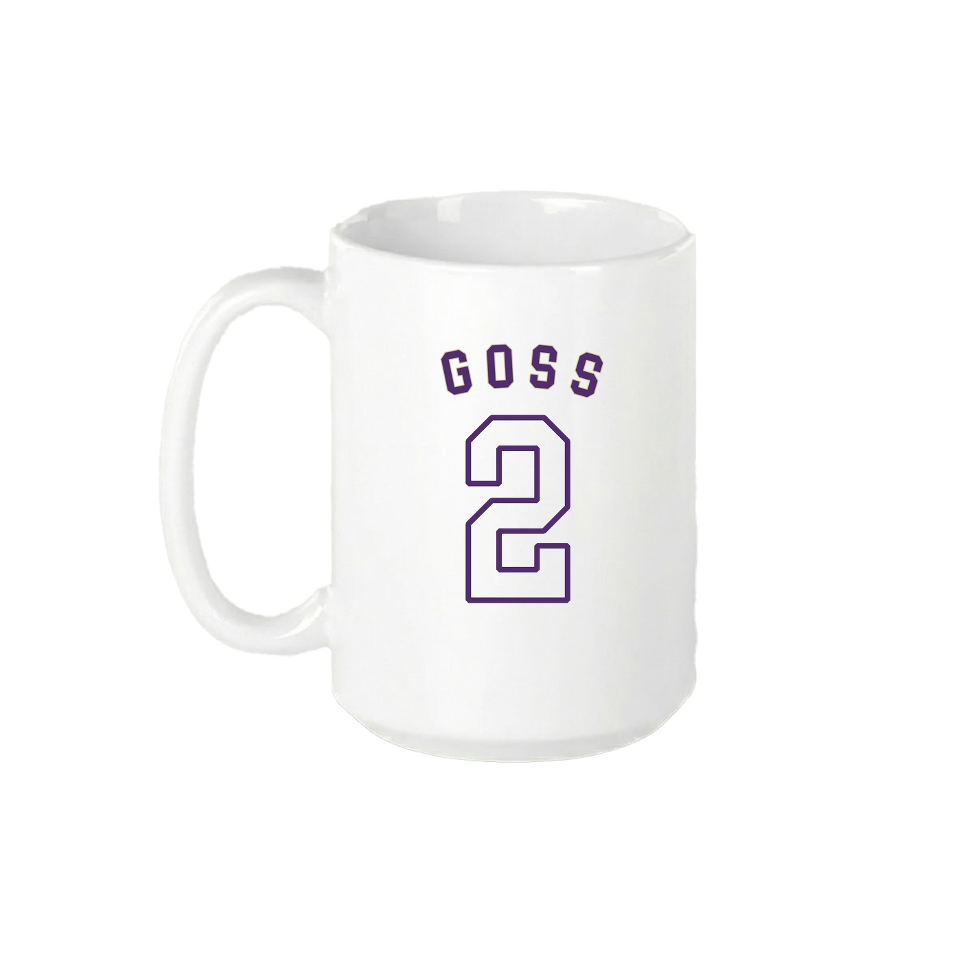 15oz Coffee Mug — Shirsey Arch in White