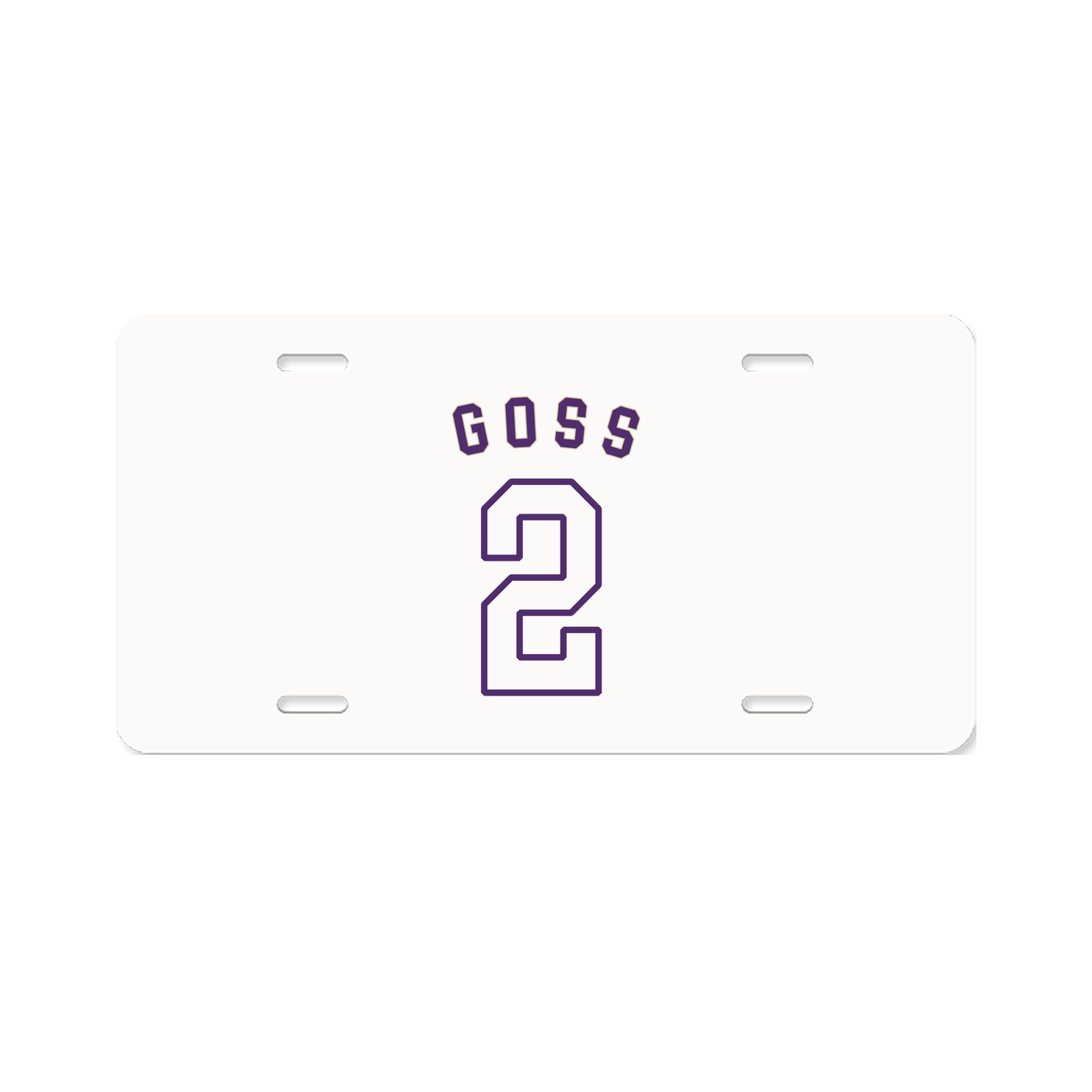 License Plate — Shirsey Arch in Classic