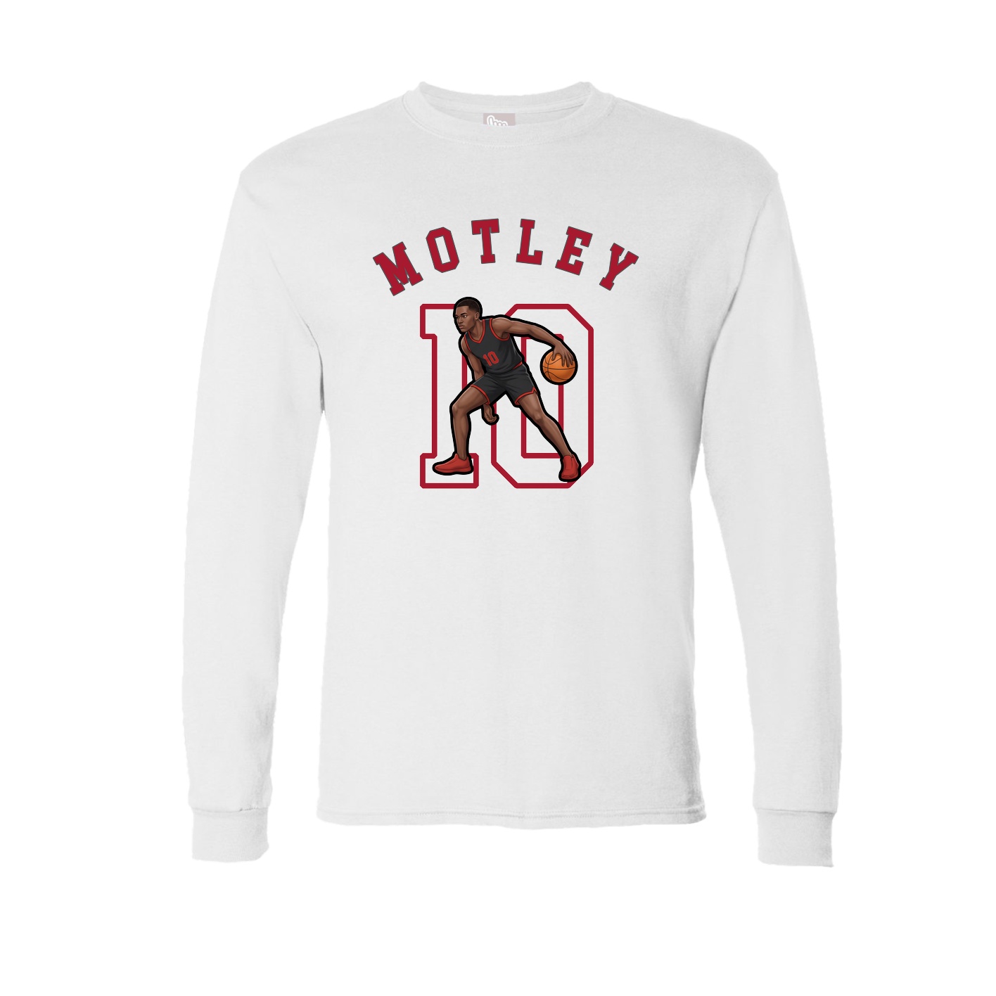 Long Sleeve Tee — Shirsey Arch in White