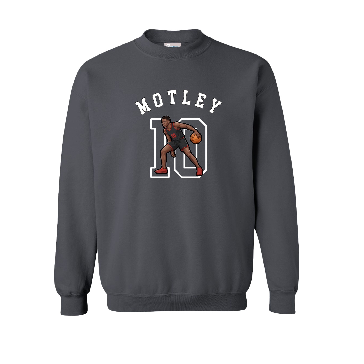 Fleece Crew — Shirsey Arch in Grey