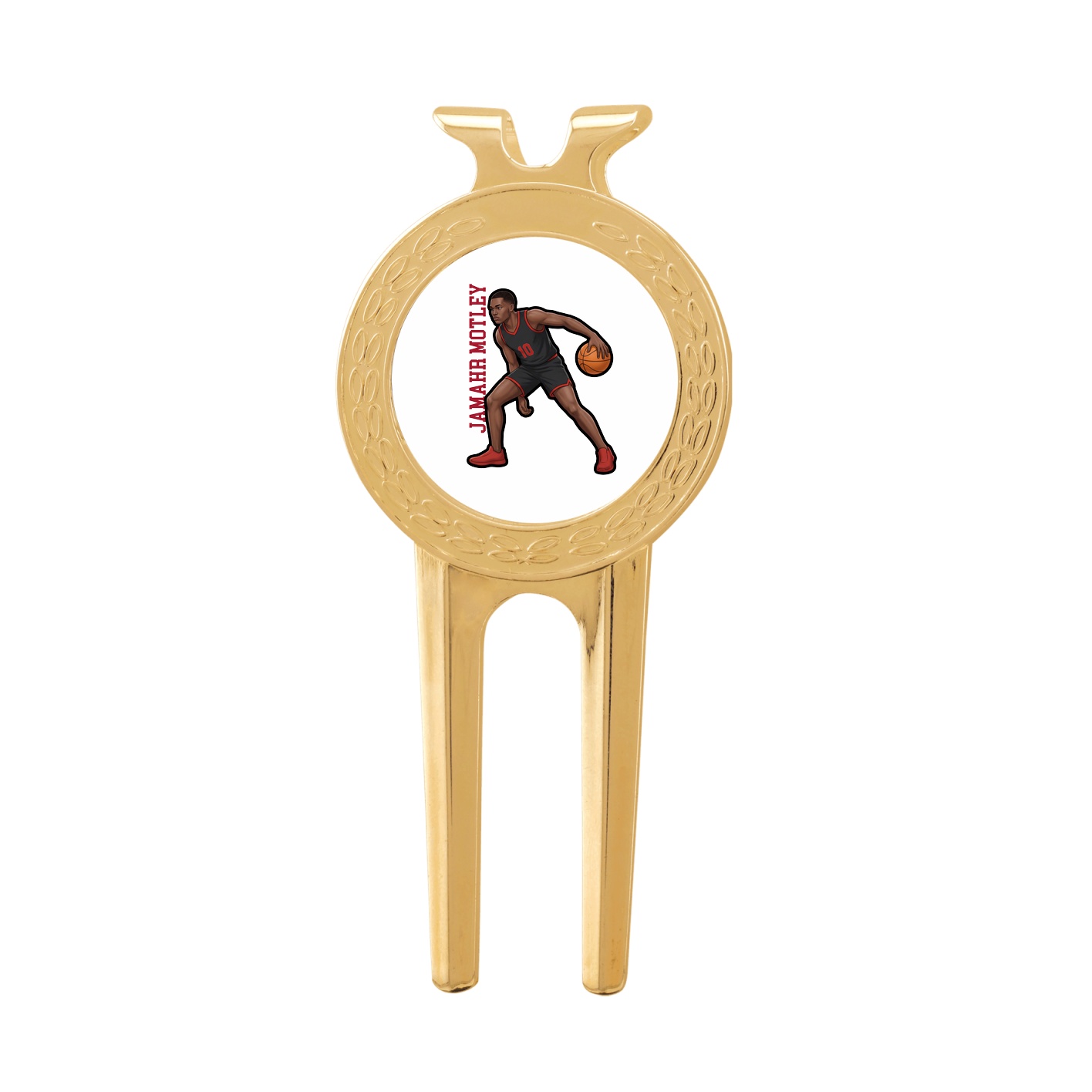 Divot Tool with Ball Marker — Name Vertical in Classic