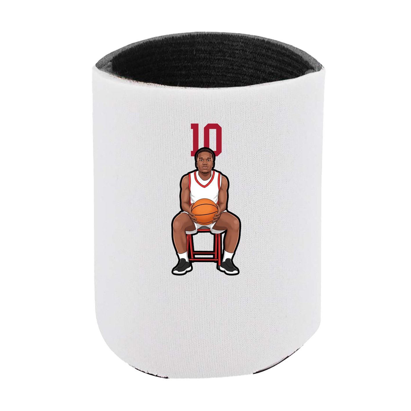 Can Holder — Number Top in White