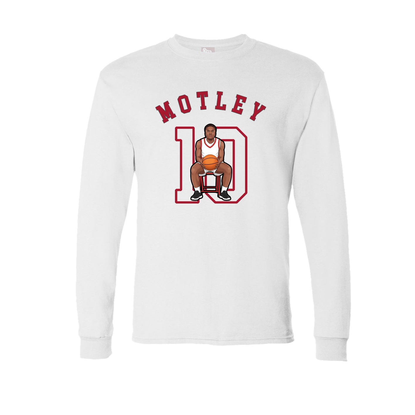 Long Sleeve Tee — Shirsey Arch in White