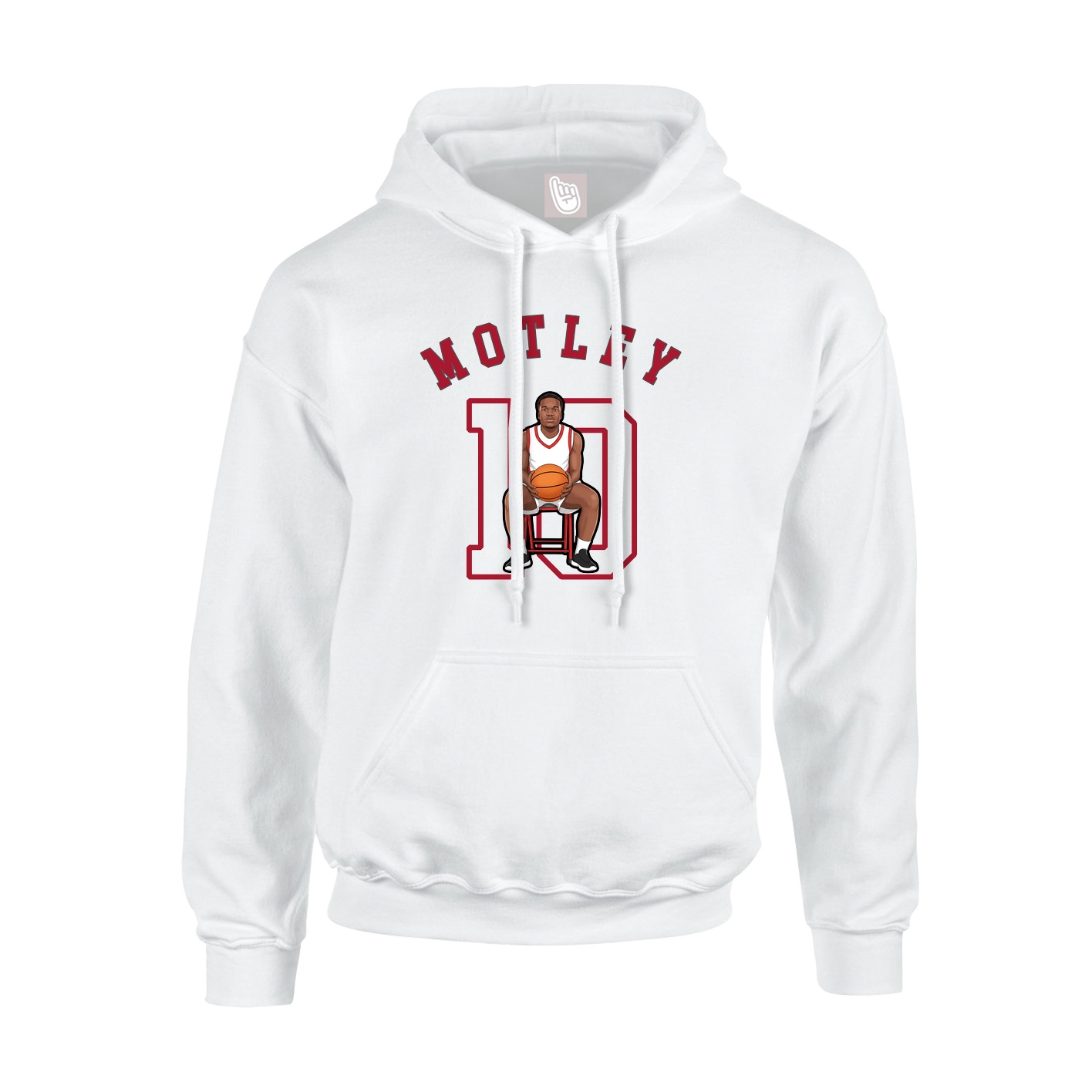 Youth Hoodie — Shirsey Arch in White