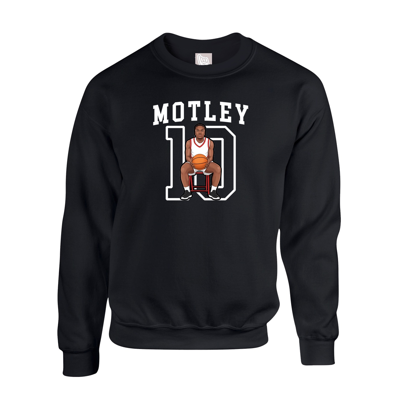 Fleece Crew — Shirsey in Black