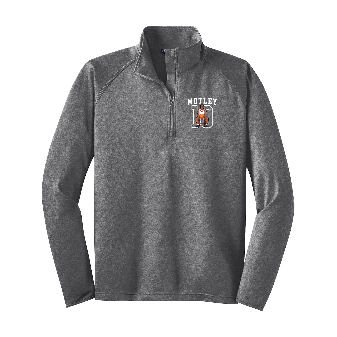 Q-Zip Pullover — Shirsey in Grey