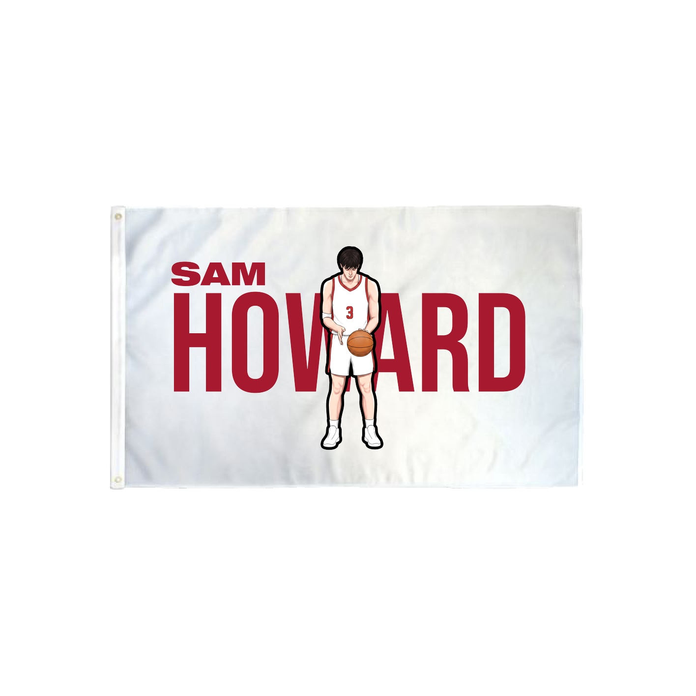 3x5 Flag — Player Name in Classic