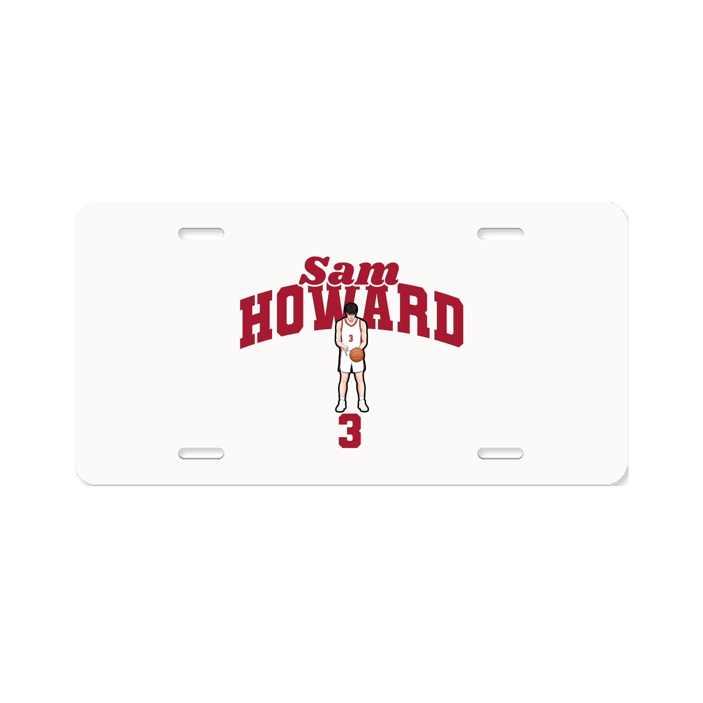 License Plate — Signature Arch in Classic