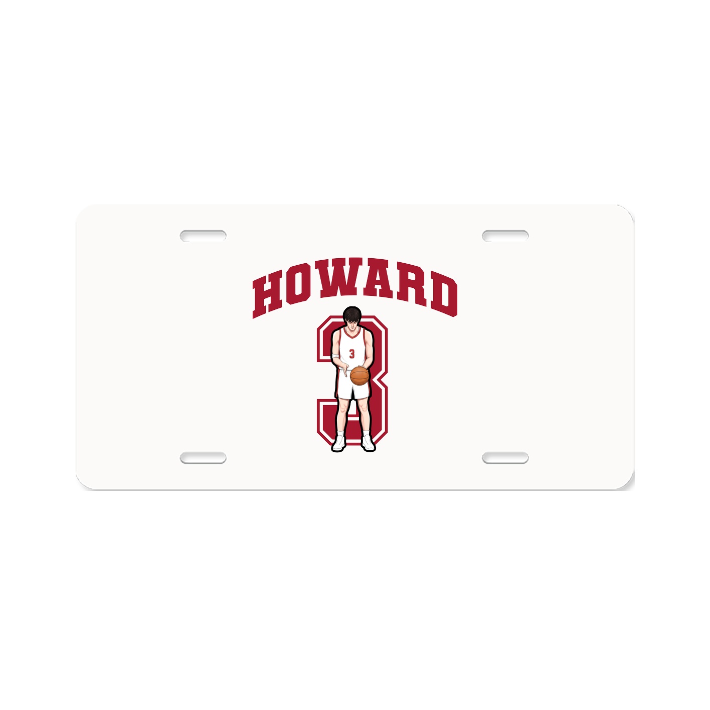 License Plate — Number in Classic