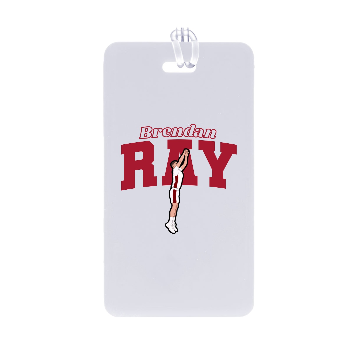 Bag Tag — Name Arch in Classic