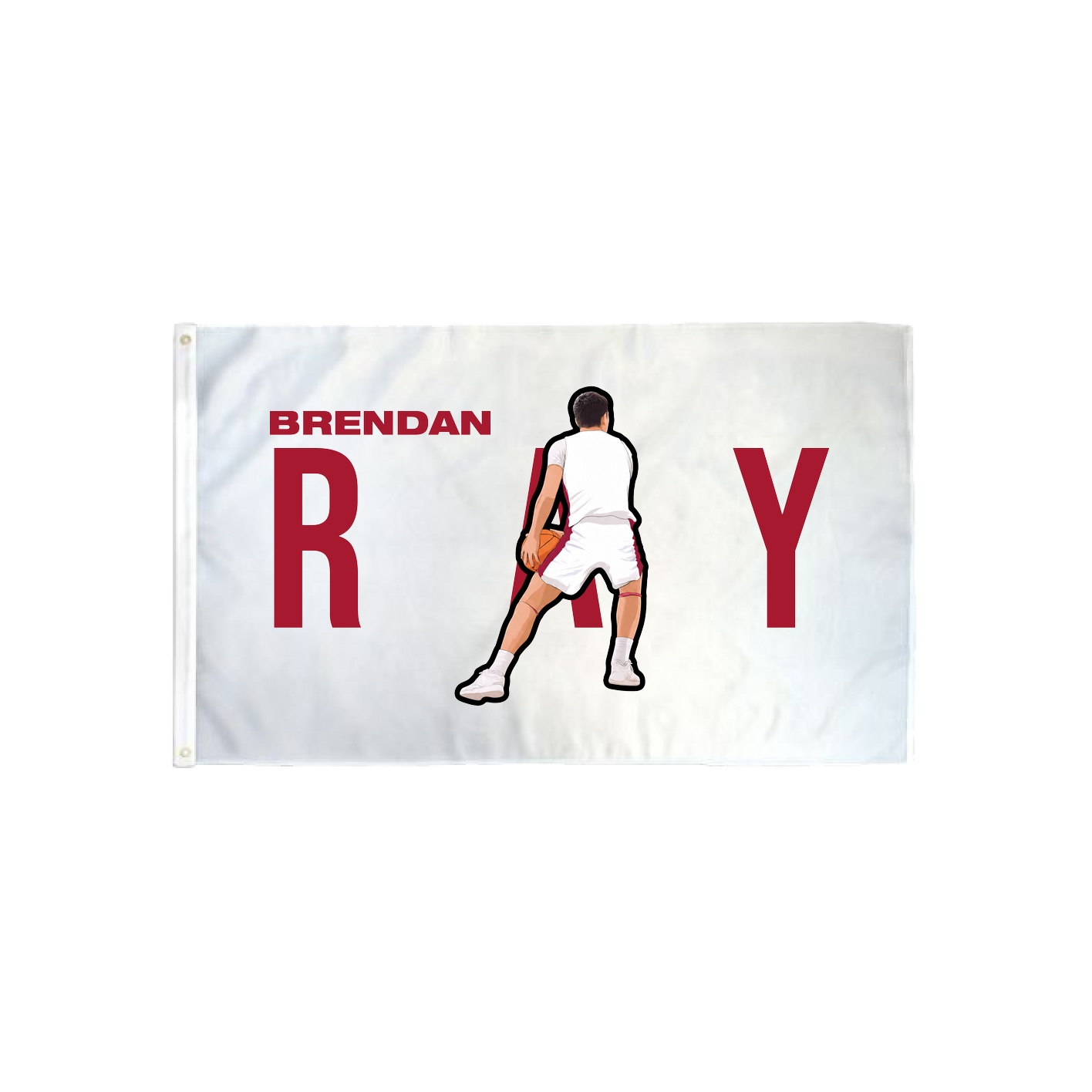 3x5 Flag — Player Name in Classic