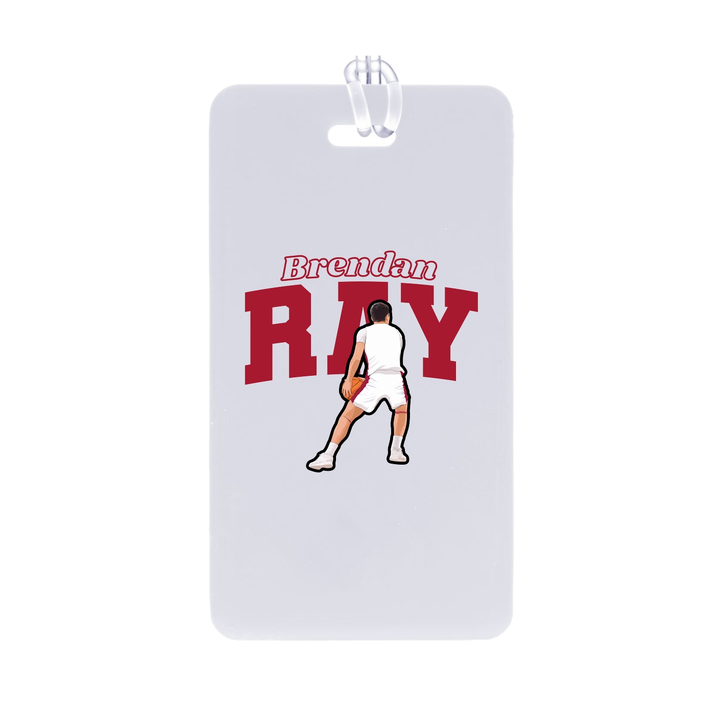 Bag Tag — Name Arch in Classic